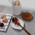 Egg Cracker & Spoon Holder, Spoon Rest for Kitchen, Ceramic Spoon Holder for Stove Top, Cooking Spoon Holder,Heat Resistant Utensil Rest for Count...
