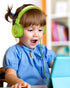 Kids Headphones, K8 Wired Headphones for Kids with Adjustable Headband 3.5 MM Jack for School, Foldable On-Ear Headset for Girls Boys Kindle Table...