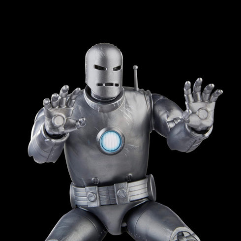 Marvel Legends Series Iron Man (Model 01) Avengers 60th Anniversary Collectible 6-Inch Action Figure, 6 Accessories...