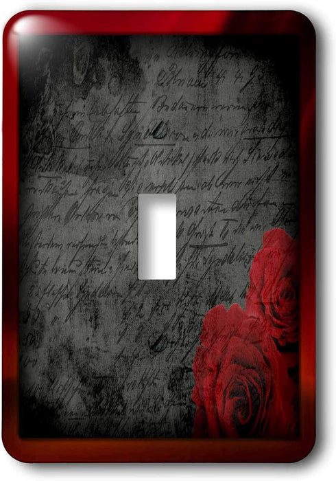 3dRose lsp_41295_1 Gothic Rose Single Toggle Switch, Not applicble...