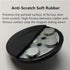MUTUACTOR 62LB Anti-Scratch Neodymium Rubber Coated Magnet with M6 Female Thread, Non-Slip Strong Monting Magnet for Led Lighting Bar, Signal Ligh...