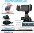 APPS2Car Suction Cup Phone Holder for Car with Adjustable Arm, Low Profile Dashboard Phone Mount Compact Windshield Window Dash Mobile Stand Compa...