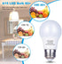 8 Pack A15 LED Bulbs 60W Equivalent, 3000K Soft White, 6.5W Dimmable LED Light Bulb, A15 LED Appliance Light Bulb 6.5W for Ceiling Fan, Home Light...
