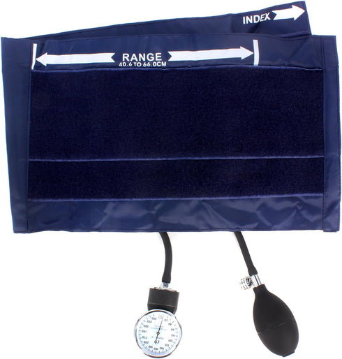 Dixie EMS Aneroid Sphygmomanometer - Thigh Size Blood Pressure Cuff...