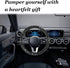 Bling Steering Wheel Cover, Crystal Diamond Steering Wheel Protector for Women Girls, 14-15 Inch Sparkling Rhinestone Decor Accessories, Universal...