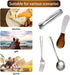 Charcuterie Accessories (14 Pcs), Cheese Spreaders for Charcuterie Board, Mini Serving Spoons, Forks and Mini Serving Tongs - Charcuterie Utensils...