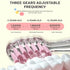 Os 101 Kids Battery Power Electric Toothbrush, with 2 Soft Brush Heads and 1 AAA Battery, Silicone Deer Design, Included 7 Colors Light, Ipx7 Wate...