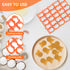 25 Grid Goldfish Cracker Cutter Fish Cookie Cutter Mini Cookie Cutters Gold Fish Cutter Animal Cracker Cookie Cutters Cookie Shaper Cookie Molds f...