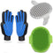 Dog Washing Gloves Brush for Pet: JOANGIHC 3PCS Dogs Shampoo Grooming Hair Brush, Cat Scrubber for Bathing, Puppy Shedding Wash Massage Gloves, Ha...
