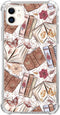 Aesthetic Butterfly Book Phone Case Compatible with iPhone 11, Vintage Brown Book Trendy Cool Girl Boy Case for iPhone 11, Silicone Shockproof TPU...