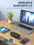 LENRUE Bluetooth Speaker, Wireless Portable Speaker with Loud Stereo Sound, Rich Bass, 12-Hour Playtime, Built-in Mic. Perfect for iPhone, Samsung...