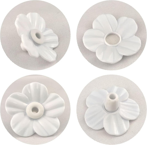 30 Sets Hummingbird Feeders Replacement Flowers, Unique Replaceable Hummingbird Bird Feeder Flowers Bird Feeder Replacement Parts for Hummingbird ...