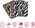 SINGER Fabric Iron-On Patches Animal Print Set with Stencil, Set of 4...