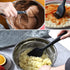 2 Pcs Silicone Spatula Non Stick Silicone Spatula Spoon Brush Kitchen Gadget Set for Cooking Baking and Mixing (Black)...