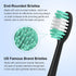 Replacement Toothbrush Heads Compatible with AquaSonic Black Series 10 Pack for Electric Toothbrush Black...