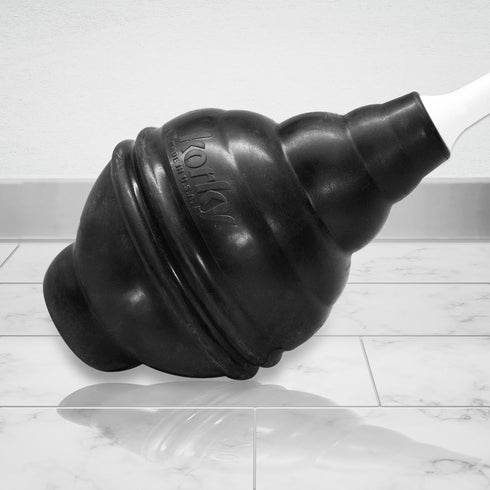 Korky BeehiveMAX Heavy Duty Toilet Plunger - Seals All Bowl Shapes – Powerful Clog Removal...