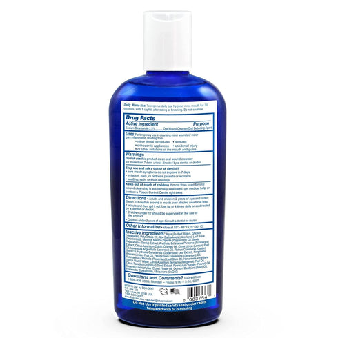 Eco- Dent Daily Rinse Ultimate Essential Mouth Care, Sparkling Clean Mint, 8 fl oz (237 ml)...