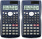 2 Pack Scientific Calculator Statistic Fractions Chemistry Math Calculator Engineering Function Calculator Science 2 Line 10+2 Digit Middle School...