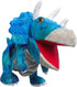 Hand Puppets, Cute Dinosaur Stuffed Animal Plush Puppet Pretend Play Doll Toy Movable Mouth Storytelling Dinosaur Figure Hand Puppet Interactive T...