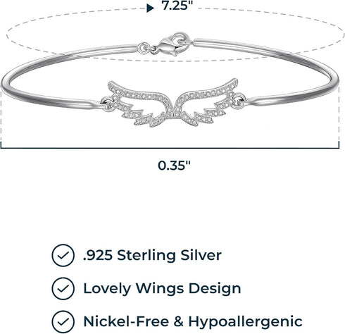 MORGAN & PAIGE Bronze Open Bangle Bracelet...