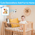 Flexible Clip Baby Monitor Mount for Hello Baby Monitor Mount HB65 / HB66 / HB6081 / HB6550 / HB6339 / HB6550 pro / HB40 - 19.4" Baby Monitor Hold...