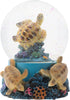 Elanze Designs Coral Reef Sea Turtles 100MM Sturdy Wind Up Musical Glitter Water Snow Globe Tabletop Dresser Nightstand Figurine Decoration Plays ...