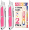 DIYSELF 2 Pack Box Cutter, Aluminum Utility Knife, Box Cutter Retractable, Sturdy Razor Knife for Cardboard, Boxes, Packages, Papers, Cartons, Box...