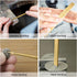 uxcell Diamond Needle Files, 5mm x 180mm Titanium Coated Triangle Files Hand Tool with TPU Handle for Metal Stone Wood 5pcs...