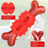 Dog Chew Toy for Aggressive Chewers, Nylon Dog Bone Toy for Large Medium Small Dogs, Interactive Dog Toys for Puppies Teething, Outdoor Dog Toys w...