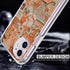 Aesthetic Vintage Collage Pattern Case Compatible with iPhone 11, Peach Collage Pattern TPU Shockproof Protective iPhone 11 case, Wireless Chargin...