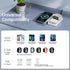 3 in 1 A pple Charging Station for iPhone15/14/13/12 Series,MagneticTravel Charger for Multiple Devices for Air Pods,Foldable Wireless Charging Do...