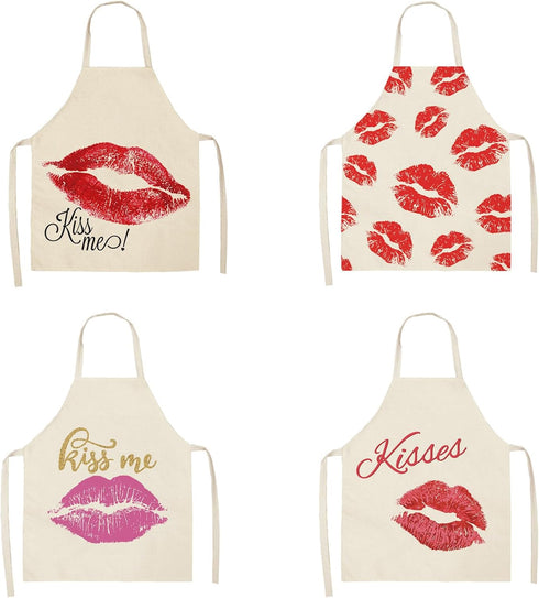 5PCS Lip Stencil Kiss Lips DIY Stencil with 5 Sizes Lips Lipstick Mouth Painting Stencils Reusable Red Lips PET Stencils for Floor Wall Wall Furni...