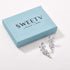 SWEETV Marquise Cubic Zirconia Bridal Earrings, Elegant Wedding Earrings for Brides Bridesmaids, Crystal Formal Drop Earrings for Women Jewelry Gi...