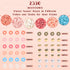 2350pcs Clay Beads for Bracelets Making, 6 Color Heishi Beads Polymer Clay Beads for Jewelry Making Supplies Charm, Friendship Bracelet Making Kit...