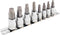 Powerbuilt - 8 Pc. 3/8" Drive SAE Zeon Hex Bit Socket Set, Hand Tools, Sockets - Hex Bit, Sockets - 3/8" Drive (642574)...