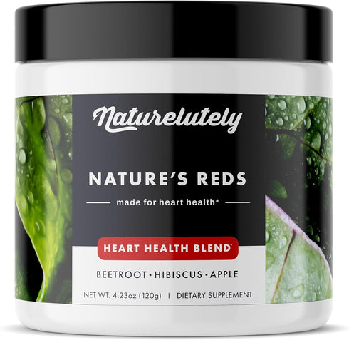 Heart Health Beet Root Powder - Circulation & Energy Support, Vegan Superfood Supplement - Doctor Formulated, Non-GMO & Gluten-Free - Promotes Hea...