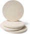 Coaster Stone Absorbent Stone Coasters, 4-1/4-Inch, Greek Key Set of 4...