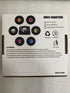 Valdivia Funny Retro Vinyl Record Coasters with Player, 6 Pcs Music Coasters for Drinks, Bars, Party, Birthday Gifts for Music Lovers, Home Decor ...