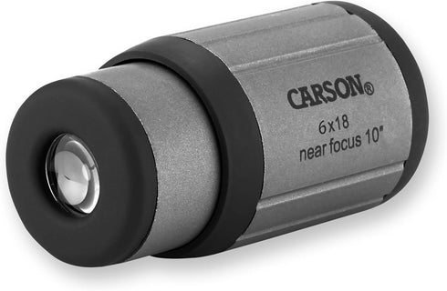 Carson CloseUp 6x18mm Close-Focus Monocular (CF-618)...