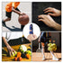 SAVITA 2pcs Finger Splints, Composite Cloth Trigger Finger Splints Finger Brace for Broken Finger Protection Pain Relief Fingers Straightening (Bl...