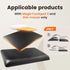 HONKID Low Profile Mouse Wrist Rest for Slim Mouse Wrist Pad for Magic Trackpad, Made of Cool Gel and Non-Slip Rubber Base, Easy Typing and Reliev...