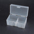 uxcell Hard Plastic Large Battery Storage Box Holder Organizer Protective Container for 12 x 9V Batteries...