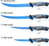 Calamus Bait Knives, German G4116 Stainless-Steel Blades with Corrosion Resistant Coating, Non-Slip Handles, Protective Nylon Sheath, Perfect For ...