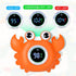 Baby Bath Thermometer,Newborn Swimming Safety Toy Thermometer?Bathtub Water Thermometer,Large Eyed Crab Toy Floating Water Temperature Gauge Baby ...