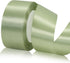Sage Green Ribbon 1 1/2 inch x 25 Yards, Light Green Satin Ribbon for Flower Bouquet Accessories, Dusty Sage Silk Satin Ribbon for Wedding Invitat...