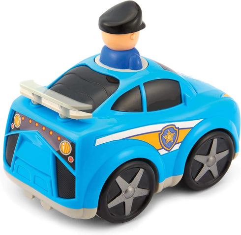 Kidoozie Press ‘n Zoom Police Car - Developmental Activity Toy for Toddlers Ages 12 Months and Older - Great for Fine Motor Skills and Visual Deve...