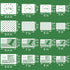 American Flag Stencil, 50 Star Stencils 13 Stars 1776 Templates for American Flag Wood Burning Spray Painting Drawing Craft Projects (Small)...