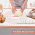 2 Pack Silicone Baking Mat, 24" x 16"Extra Thick Large Non Stick Pastry Mat Sheet for Dough Pie Crust Rolling Mats for Making Cookies Macarons Bre...