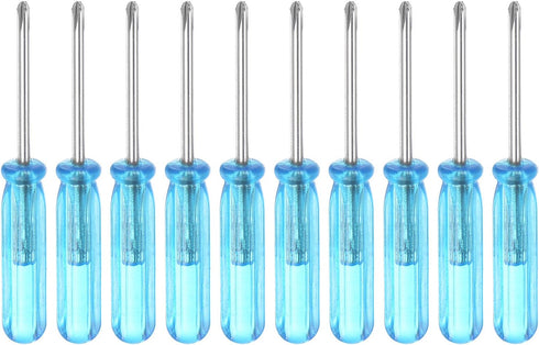 uxcell Mini Phillips Screwdriver, 1.6mm Cross Head 45mm Length for Small Appliances Repair, 10 Pcs...