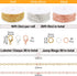 Jishi 30ft Jewelry Making Chains Bulk 2mm Necklace Chains, Jewelry Making Supplies, DIY Craft Earring Bracelet Making Findings, 3-Colors Gold Silv...
